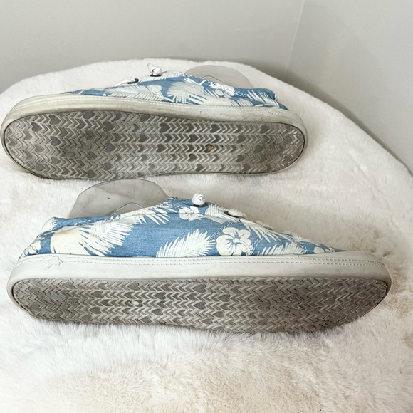 Jellypop Women’s Blue and White Floral Slip In Sneakers Sz 8.5 - Picture 7 of 7